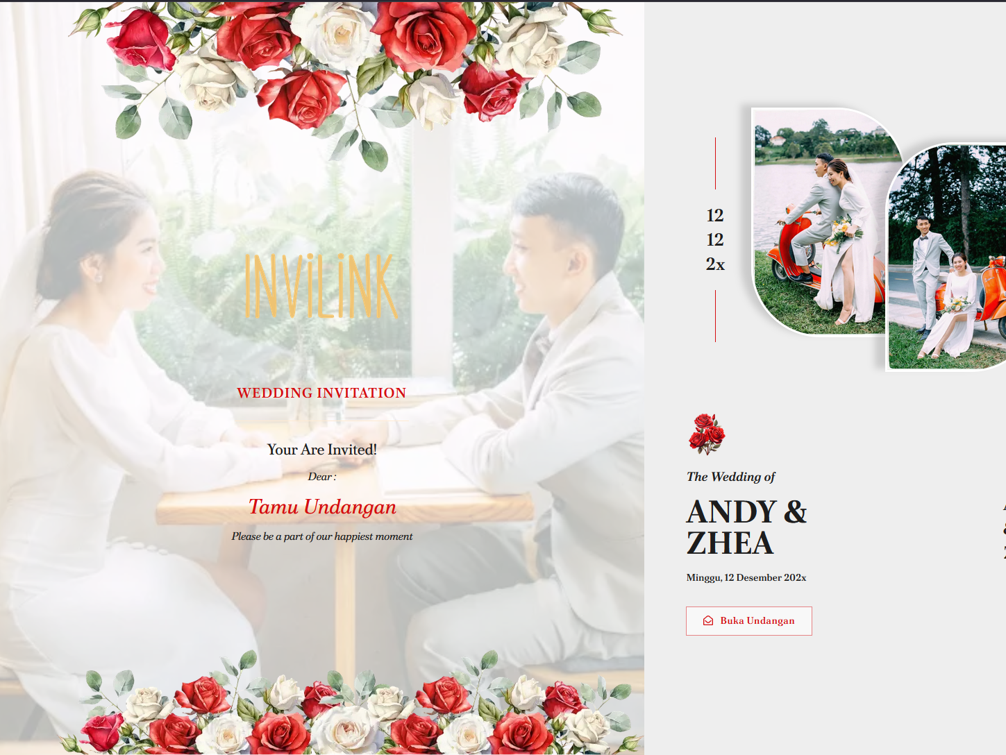 Undangan Digital Pernikahan & Event Mewah